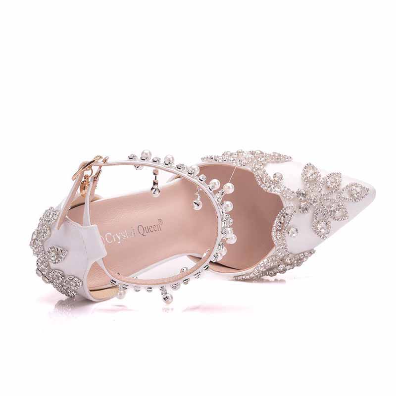 Stiletto High Heel Dress Pumps Pointy Toe Bridal Wedding Evening Party Shoes