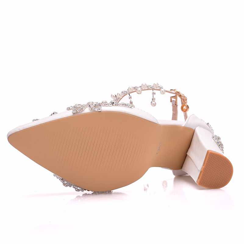 Stiletto High Heel Dress Pumps Pointy Toe Bridal Wedding Evening Party Shoes