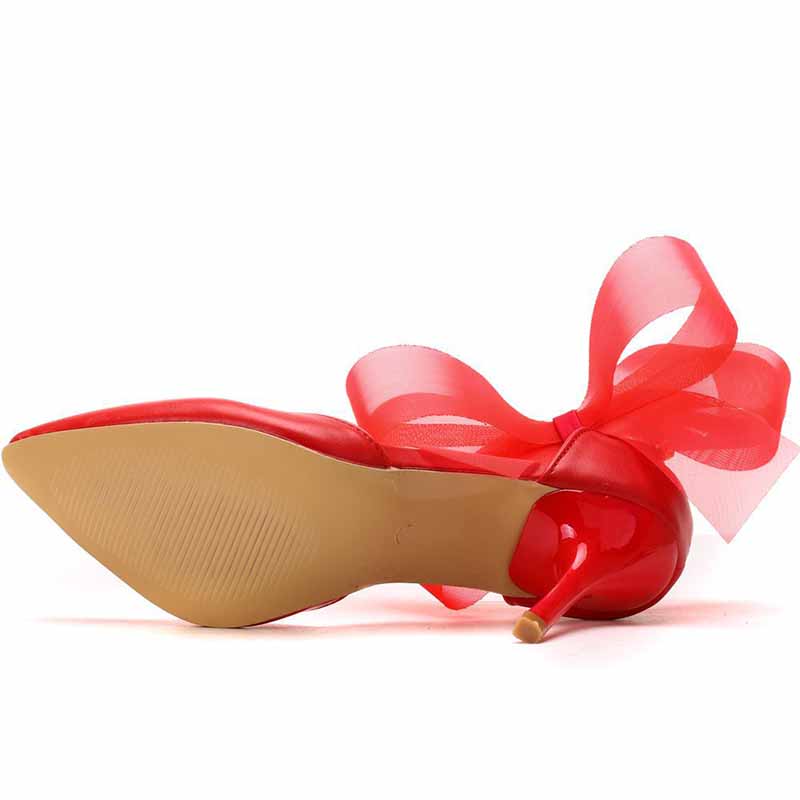 Closed Toe High Heel Sandals Bridal Wedding Shoes For Bride Ankle Strap