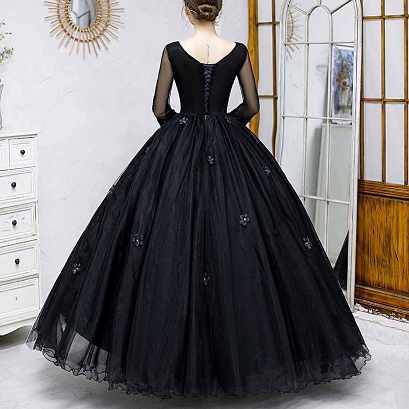 Beaded Lace Bridal Gown Princess Dresses