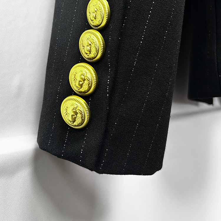 Black Slim Fit Pantsuit Formal Business Suit