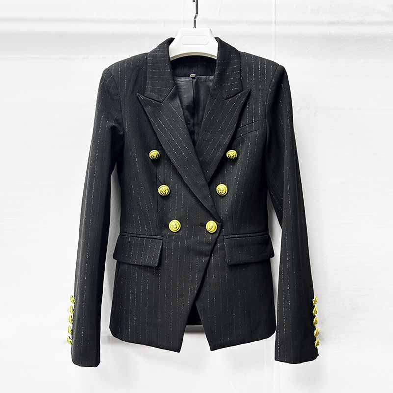 Black Slim Fit Pantsuit Formal Business Suit