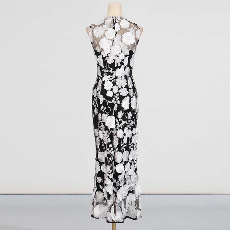 Floral Cocktail Midi Dress