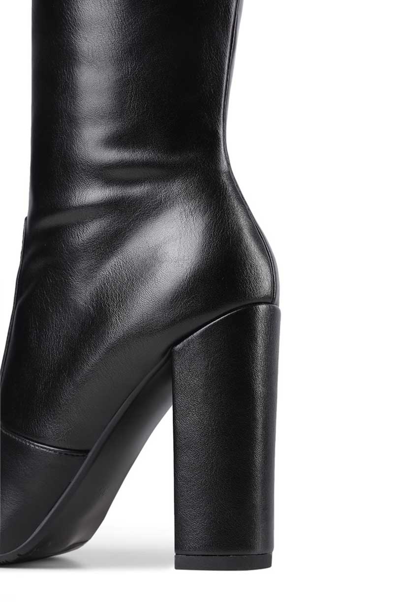 Knee-High Chunky Heel Boots | Women’s Casual & Dressy Look