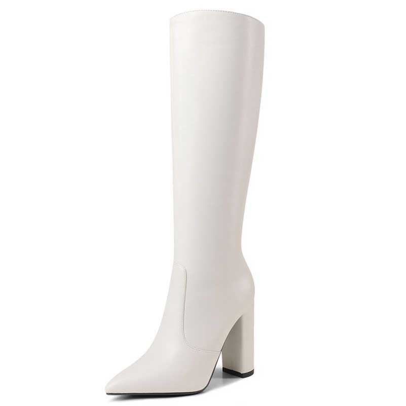 Knee-High Chunky Heel Boots | Women’s Casual & Dressy Look