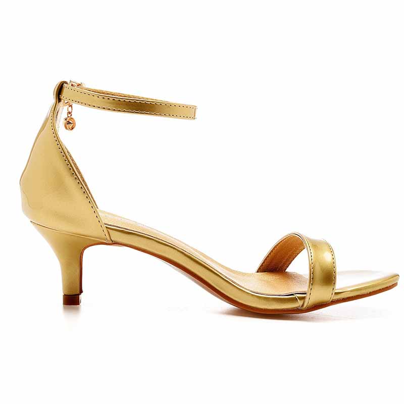 Ankle Strap Closure Sandal Shoes 1.97"