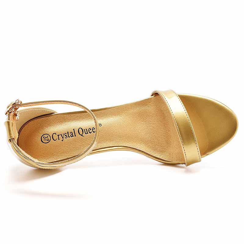 Ankle Strap Closure Sandal Shoes 1.97"
