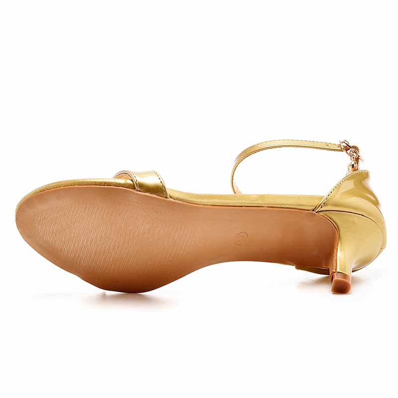 Ankle Strap Closure Sandal Shoes 1.97"