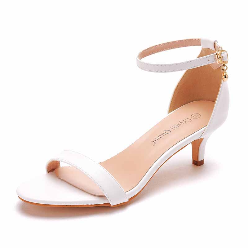 Ankle Strap Closure Sandal Shoes 1.97"