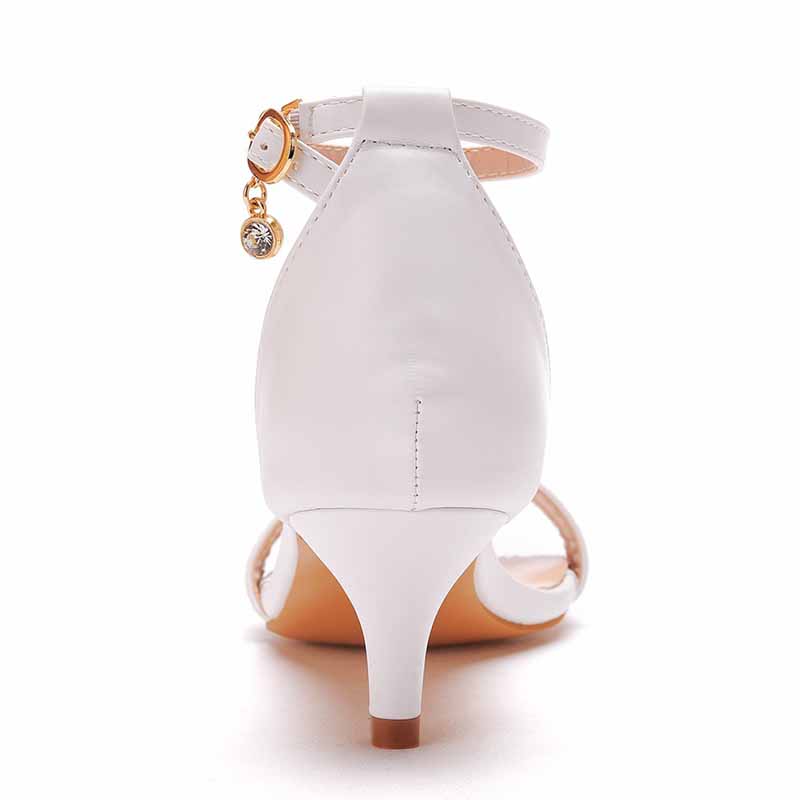 Ankle Strap Closure Sandal Shoes 1.97"