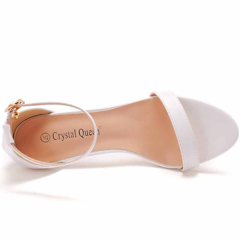 Ankle Strap Closure Sandal Shoes 1.97"