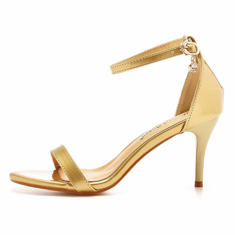 Ankle Strap Closure Sandal Shoes 2.76"