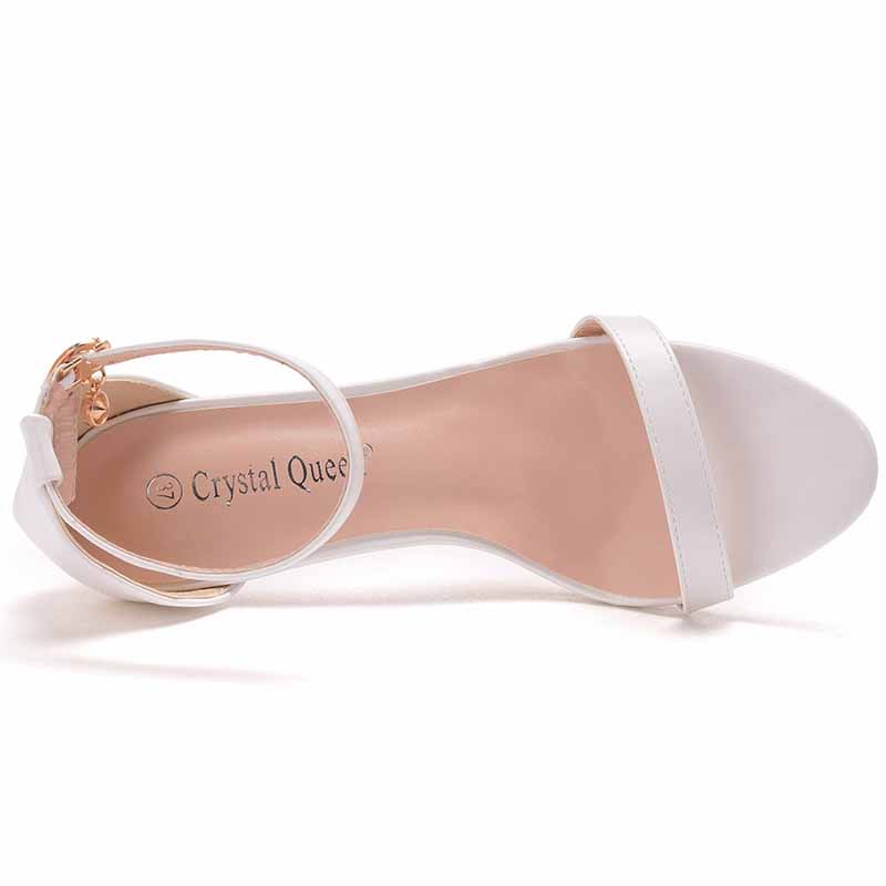 Ankle Strap Closure Sandal Shoes 2.76"
