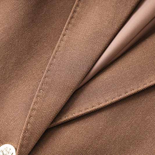 Wide-Leg Pantsuit One Button Formal Business Suit
