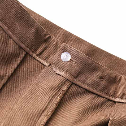 Wide-Leg Pantsuit One Button Formal Business Suit
