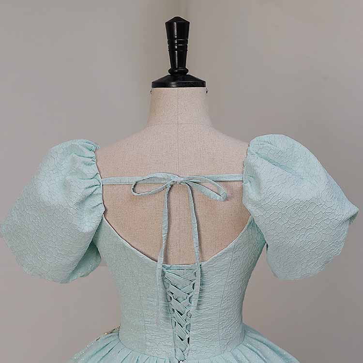 Blue Princess Quinceanera Dress Birthday Party Gowns