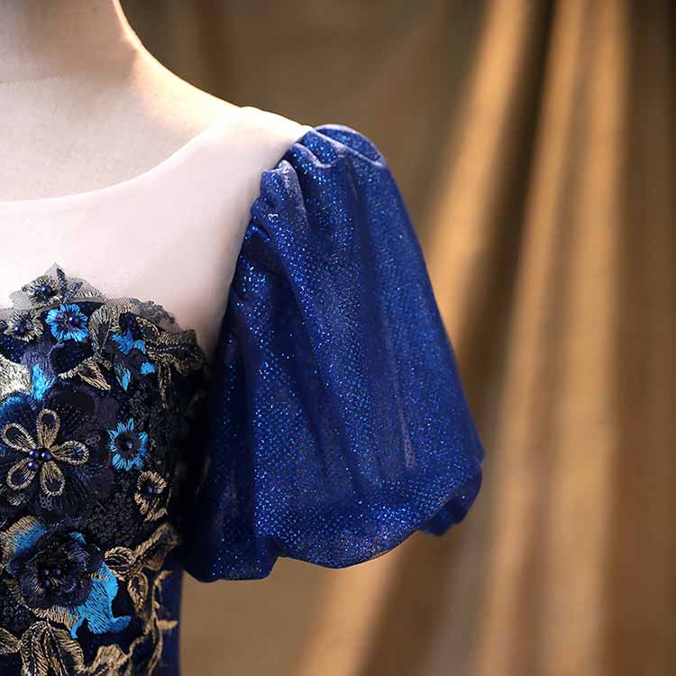 Blue Princess Quinceanera Dress Birthday Party Gowns