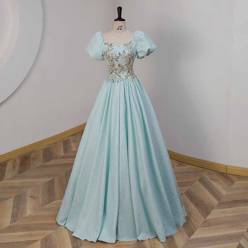 Blue Princess Quinceanera Dress Birthday Party Gowns