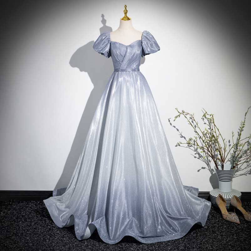 Sparkly Off The Shoulder Gradient Prom Dress Princess Dress