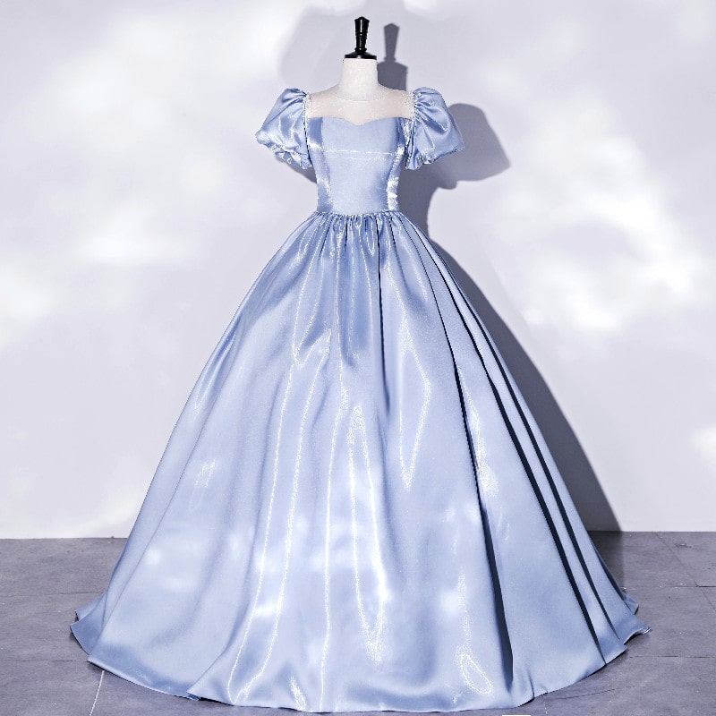 Tulle Princess Ball Gown Quinceanera Prom Dress Birthday Party Gowns