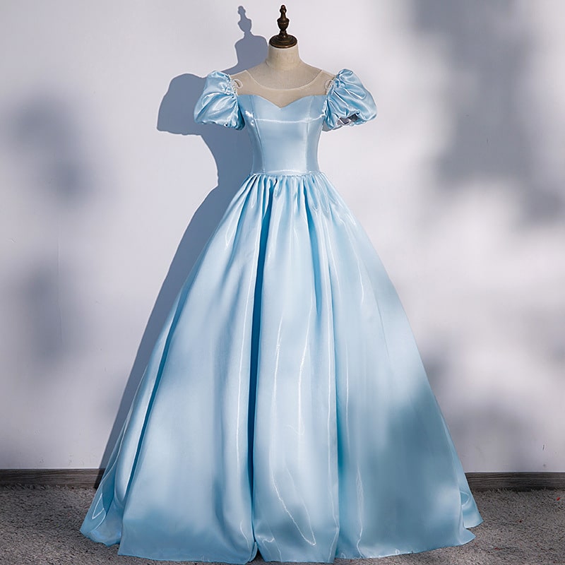 Tulle Princess Ball Gown Quinceanera Prom Dress Birthday Party Gowns