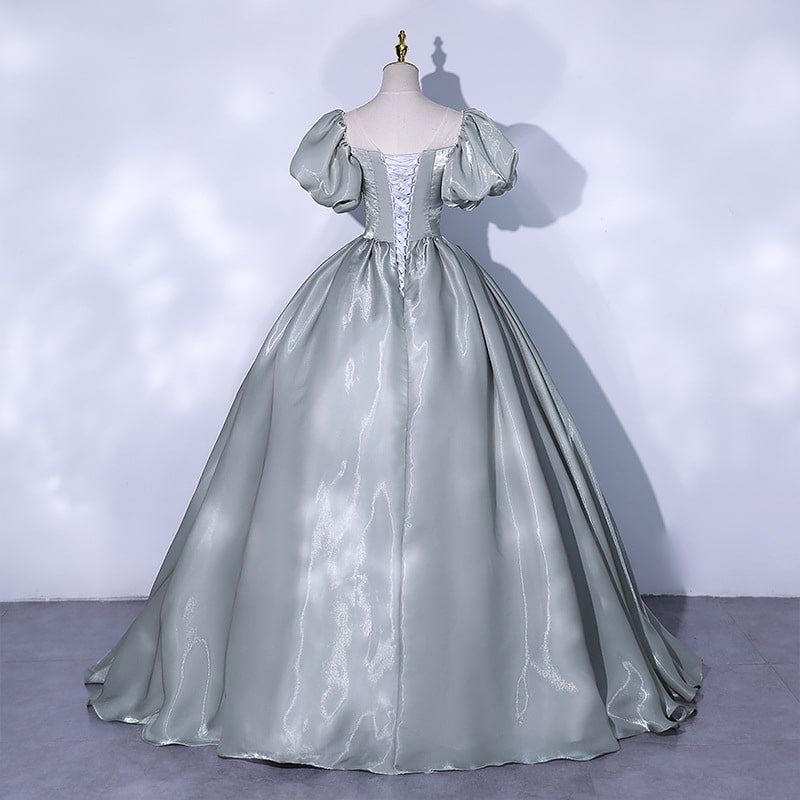 Tulle Princess Ball Gown Quinceanera Prom Dress Birthday Party Gowns