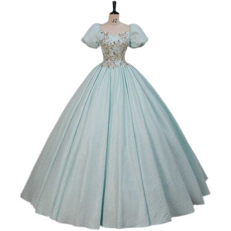 Light Blue Ball Gown Dress Sweet 16 Ball Gown Quinceanera Dress