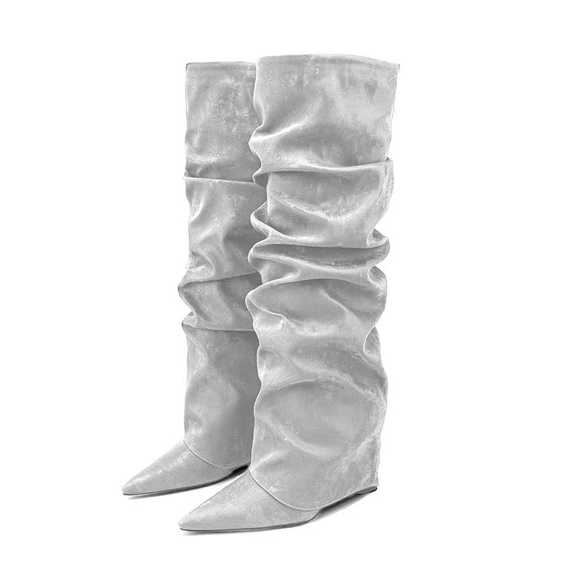 Women's Over-The-Knee Boots | 3.94" Wedge Heel & Comfort Fit