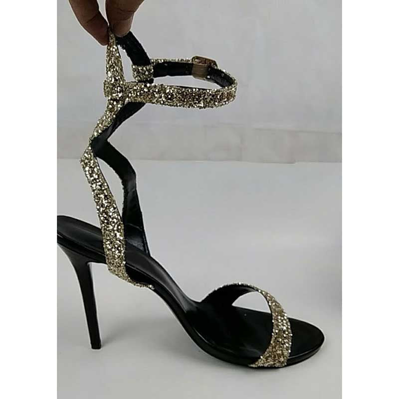 Sparkle High Heels Ankle Straps Pump