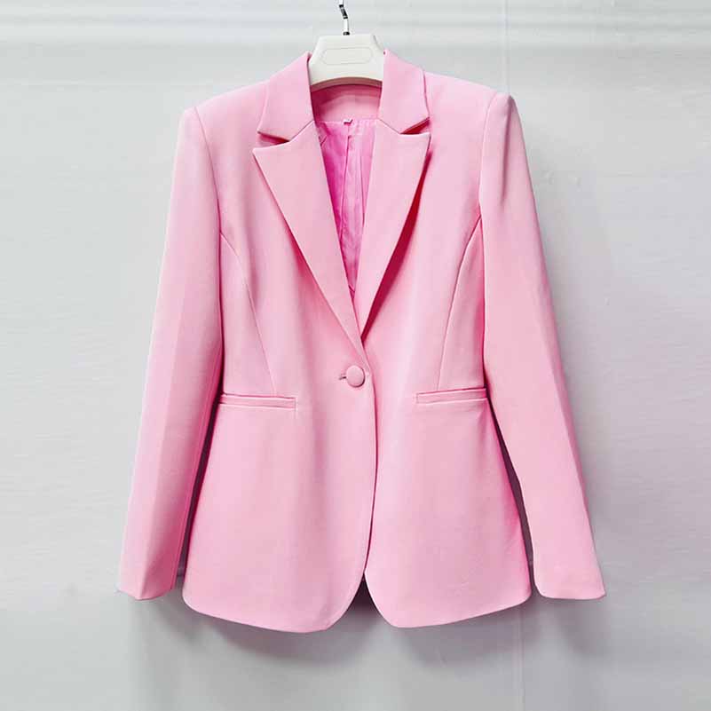 Pink Wedding Suit One Button Bell-bottoms Pantsuit Formal Outfit