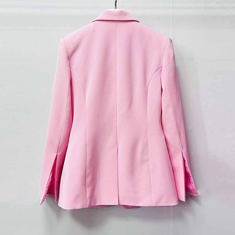 Pink Wedding Suit One Button Bell-bottoms Pantsuit Formal Outfit