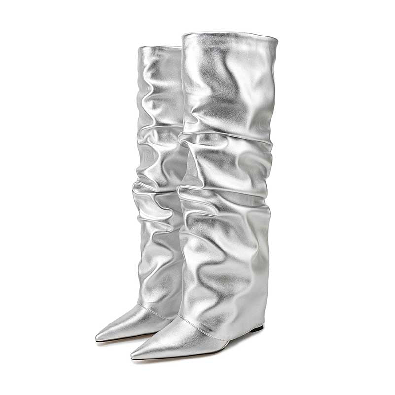 Women's Over-The-Knee Boots | 3.94" Wedge Heel & Comfort Fit