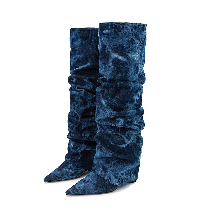 Women's Over-The-Knee Boots | 3.94" Wedge Heel & Comfort Fit