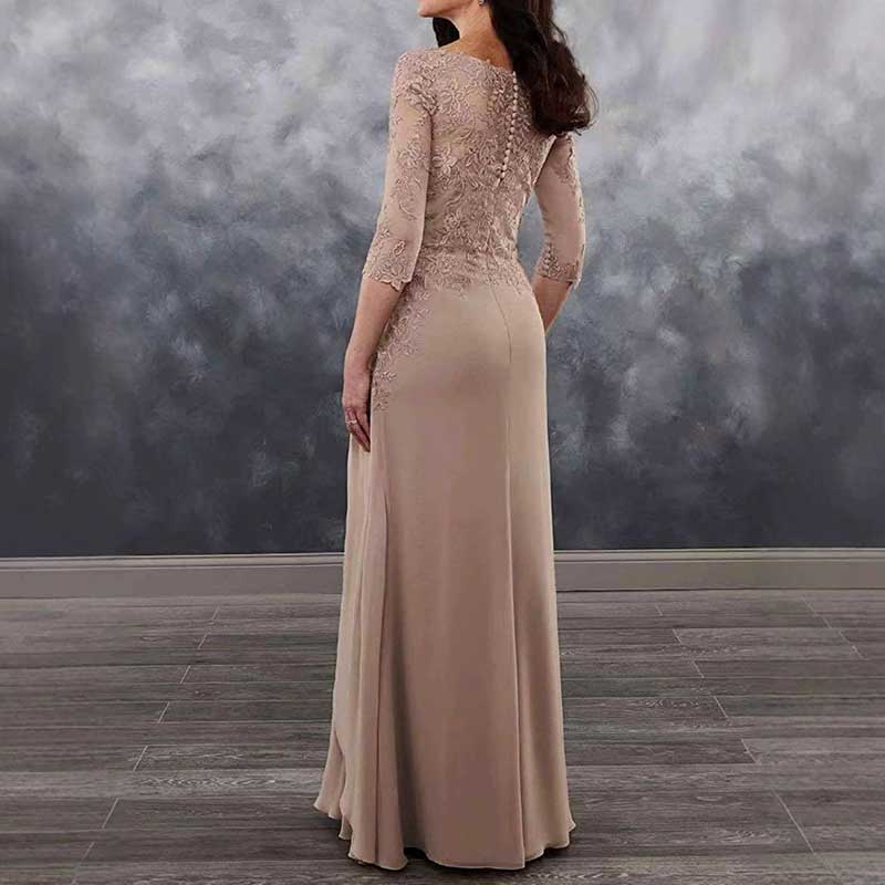 Mother of The Bride Dresses Long Sleeve Lace Event Dresses
