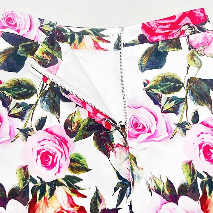Women’s Floral Skirtsuit for Weddings & Parties