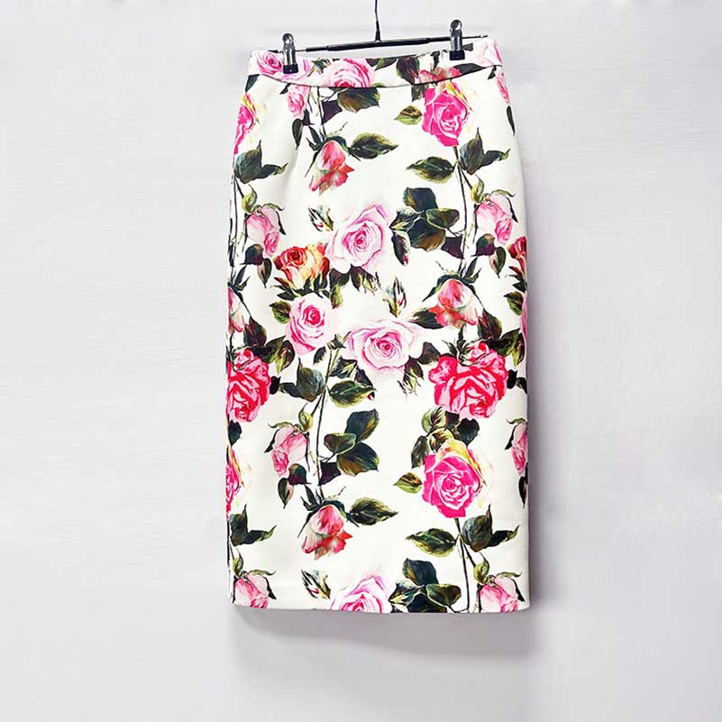 Women’s Floral Skirtsuit for Weddings & Parties