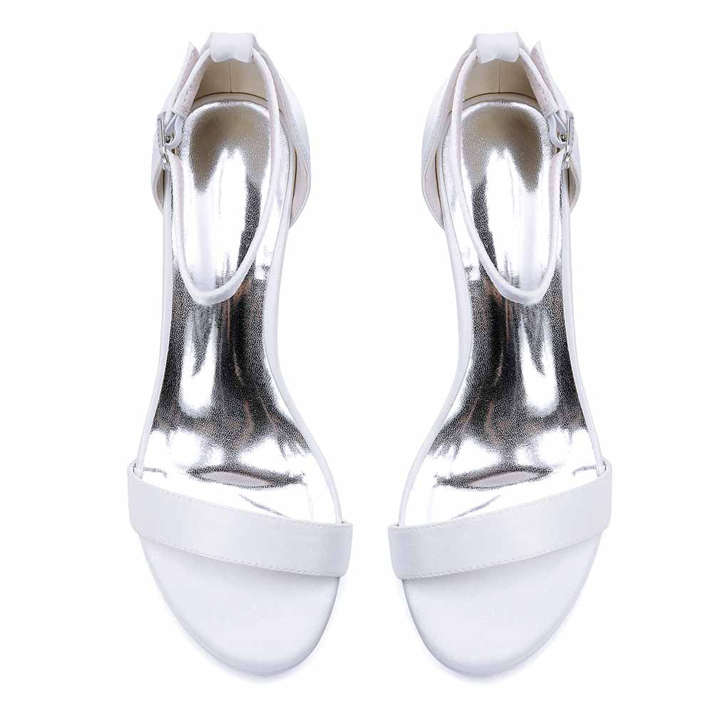 Chunky Heel Dress Shoes Classic Dress Sandals Wedding Prom Shoes
