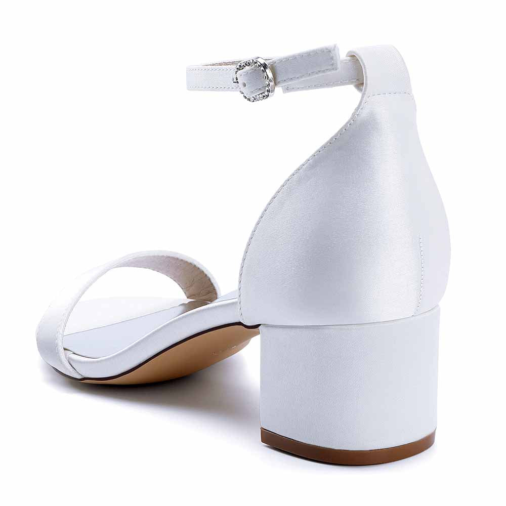 Chunky Heel Dress Shoes Classic Dress Sandals Wedding Prom Shoes