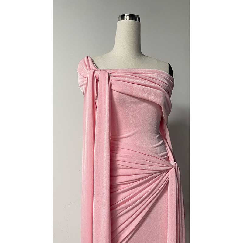 Off Shoulder Knot Detail Maxi Dress Long Evening Dress