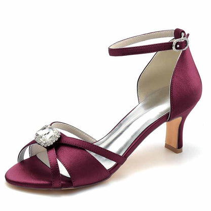 Women's Wedding Sandals 2.56" Ankle Straps Dress Shoes