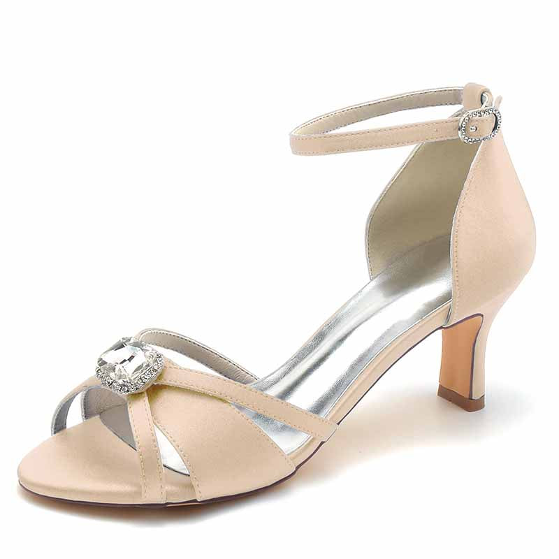 Women's Wedding Sandals 2.56" Ankle Straps Dress Shoes