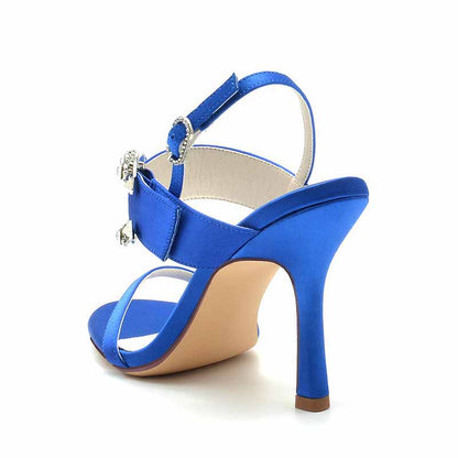 Women's Open Toe Buckle Sandals 3.74" Dress Shoes