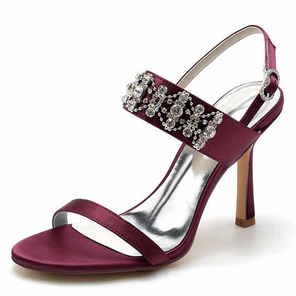 Women's Open Toe Kitten Heel Sandals 3.74" Dress Shoes