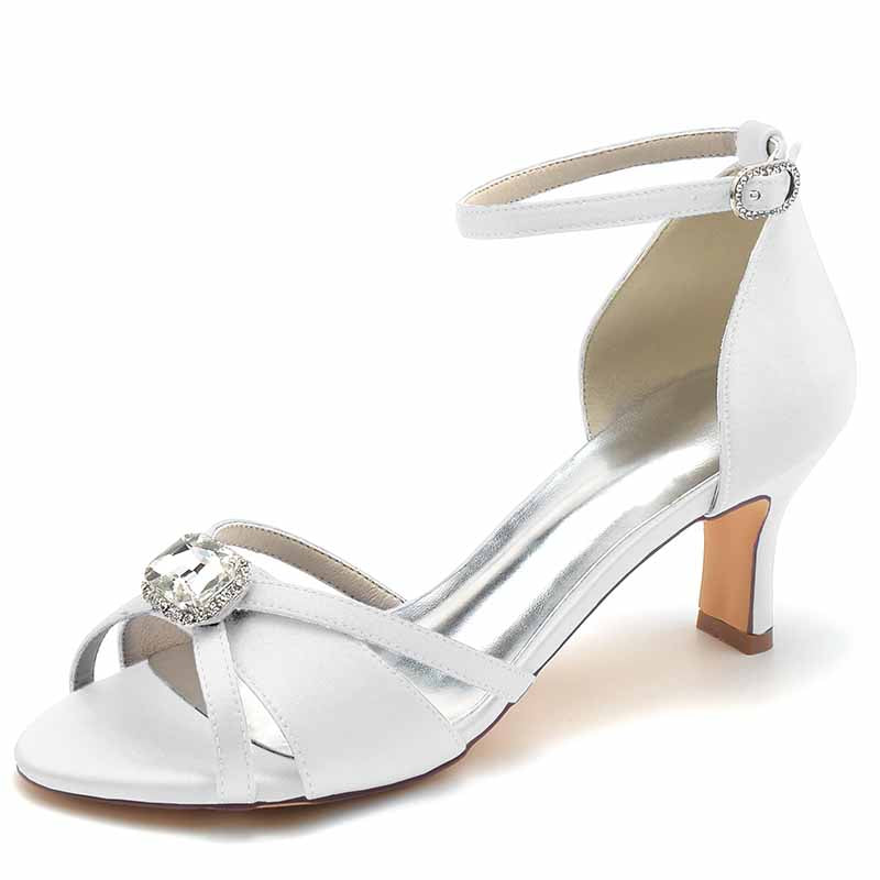 Women's Wedding Sandals 2.56" Ankle Straps Dress Shoes