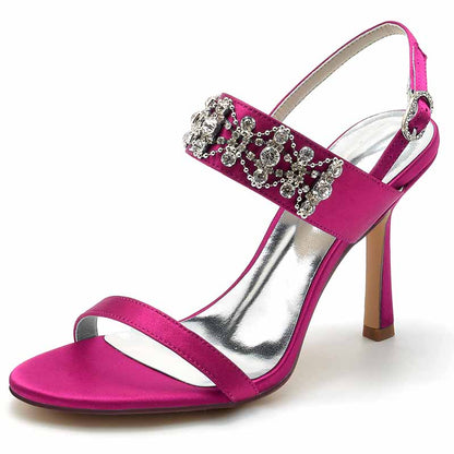 Women's Open Toe Kitten Heel Sandals 3.74" Dress Shoes