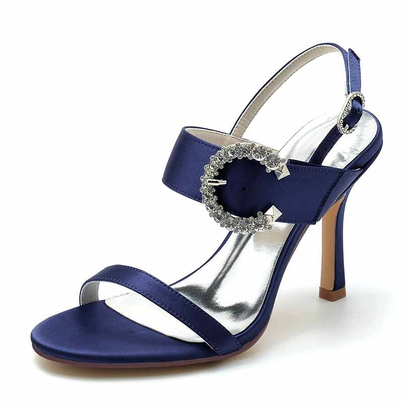 Women's Open Toe Buckle Sandals 3.74" Dress Shoes