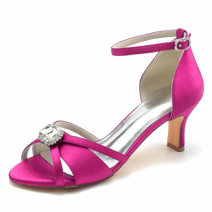 Women's Wedding Sandals 2.56" Ankle Straps Dress Shoes
