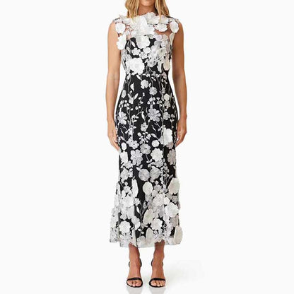 Floral Cocktail Midi Dress