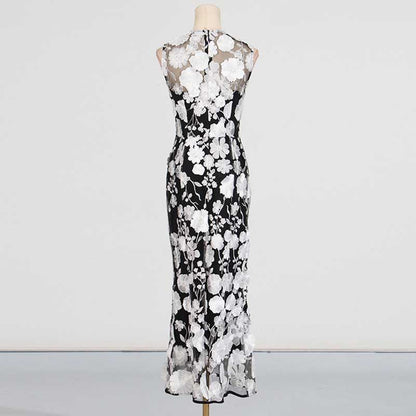 Floral Cocktail Midi Dress