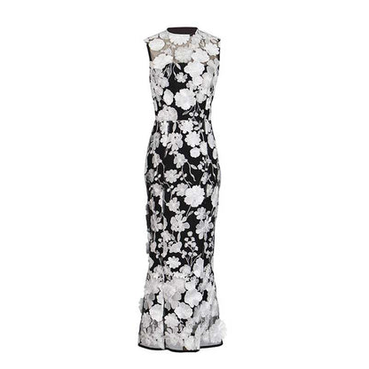 Floral Cocktail Midi Dress